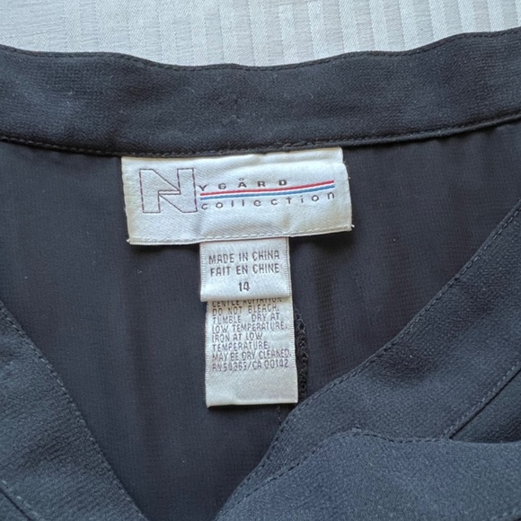 Nygard Collection, Size 14, Black - Picture 4 of 10